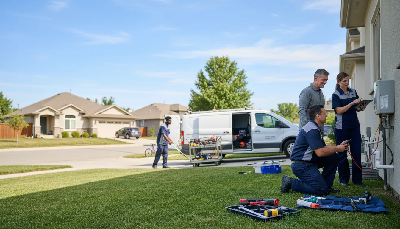Tankless water heater service in Revelo, KY